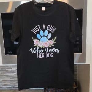 Black Dog Lover T-Shirt